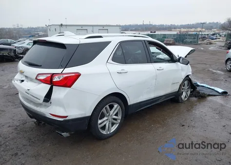 2019 Chevrolet Equinox Premier из США, поврежденный, VIN 2GNAXYEX5K6169582